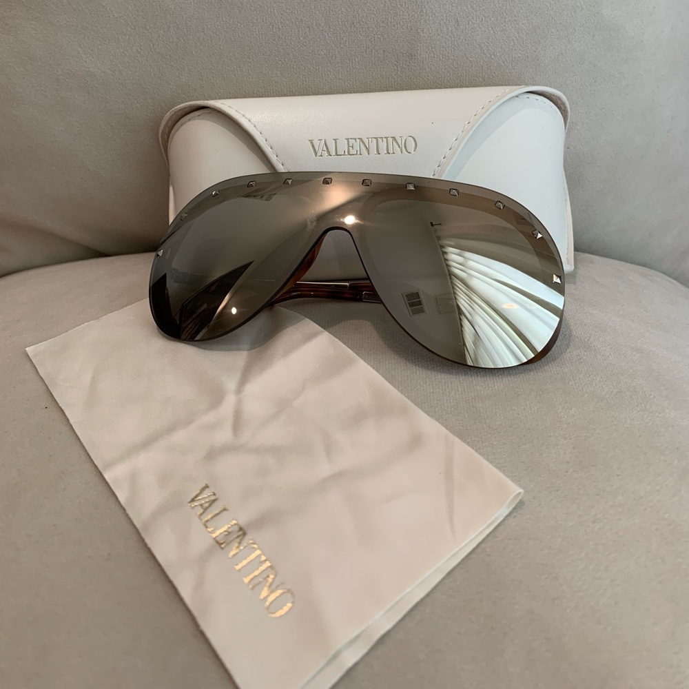 Valentino shield sunglasses